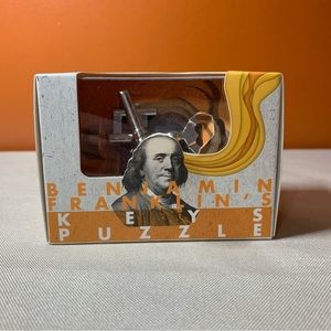 NIB Benjamin Franklin’s Keys Puzzle b Professor Puzzle